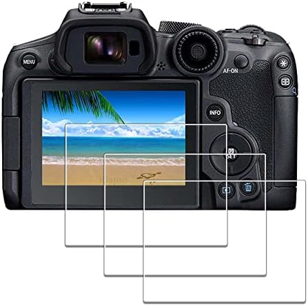מגן מסך עבור Canon EOS R7 [3 Pack] ， Idapro זכוכית מחוסמת התקנה קלה